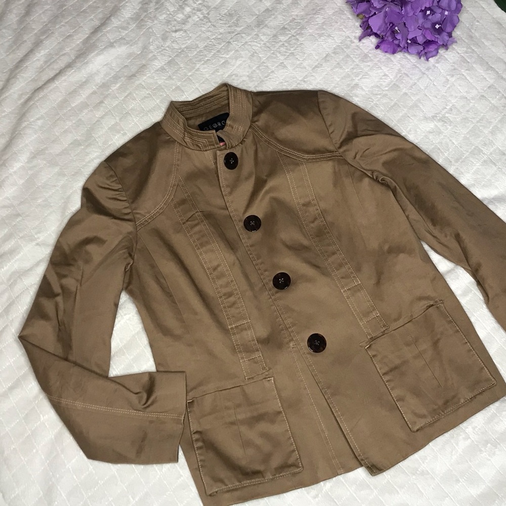 GEGRGE Jacket Khakie Sz 6